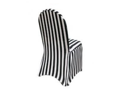striped chair cover 