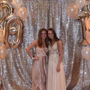 sequin backdrop 