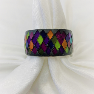 multicolor napkin ring 