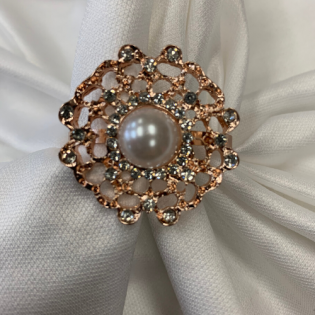 single pearl napkin ring 