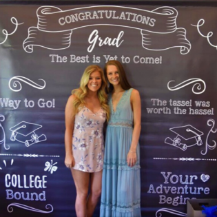 grad backdrop 