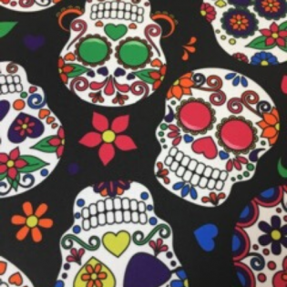 skull candy tablecloth 